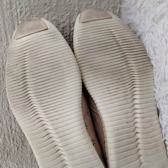 Cole Haan Studio Grand Peach Blush Perforated Nubuck Slip On Sneaker Loafer Shoe - Picture 7 of 16